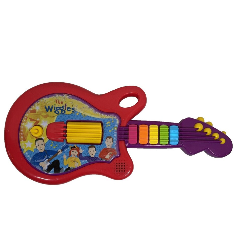 The Wiggles Guitar Sing & Dance Play along 2015 Musical Instrument Rare read